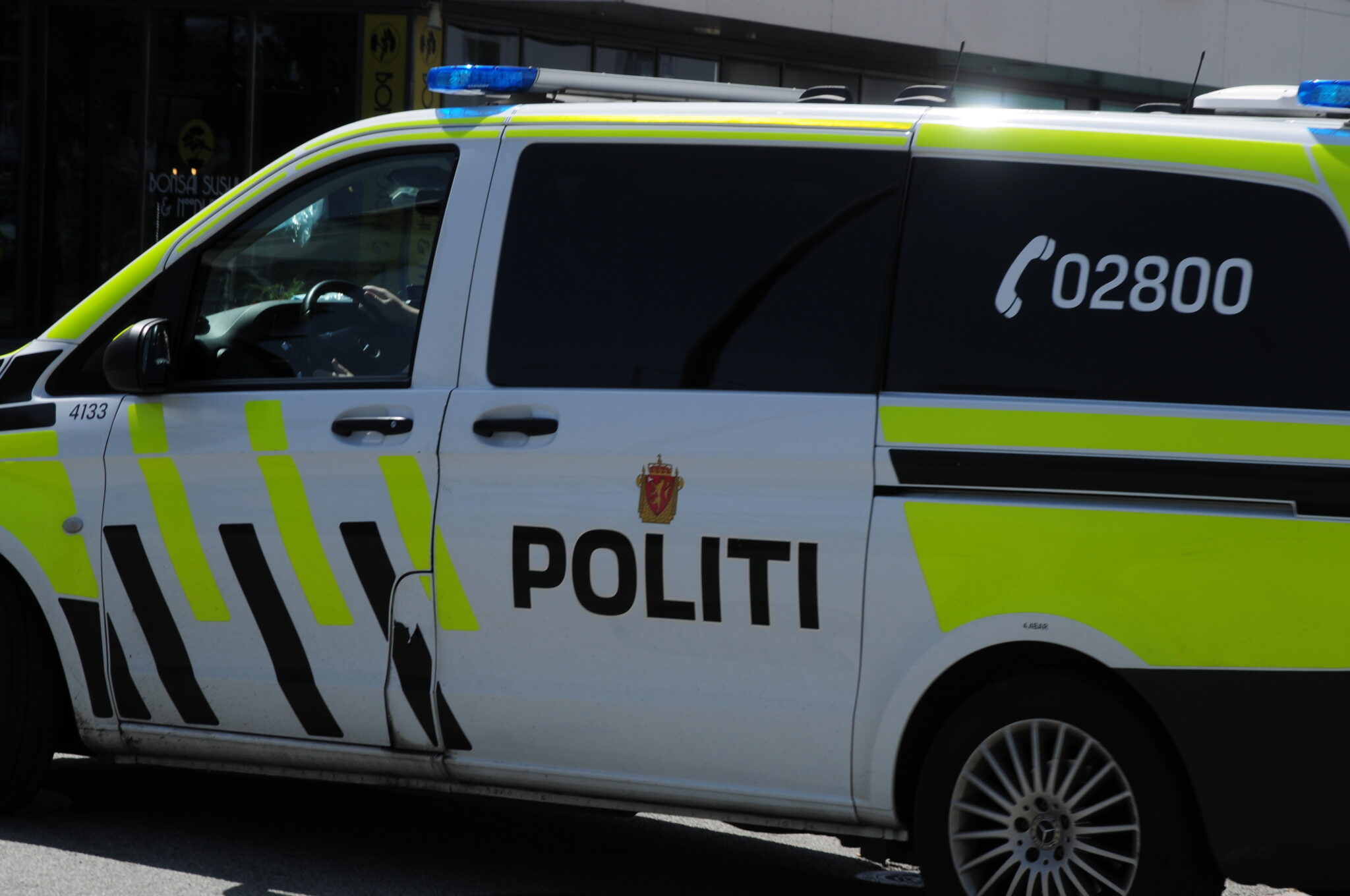 En politibil i Norge