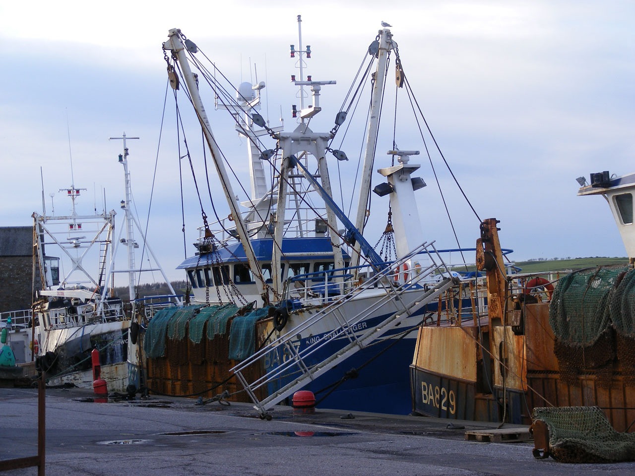 trawlers, boats, fishing