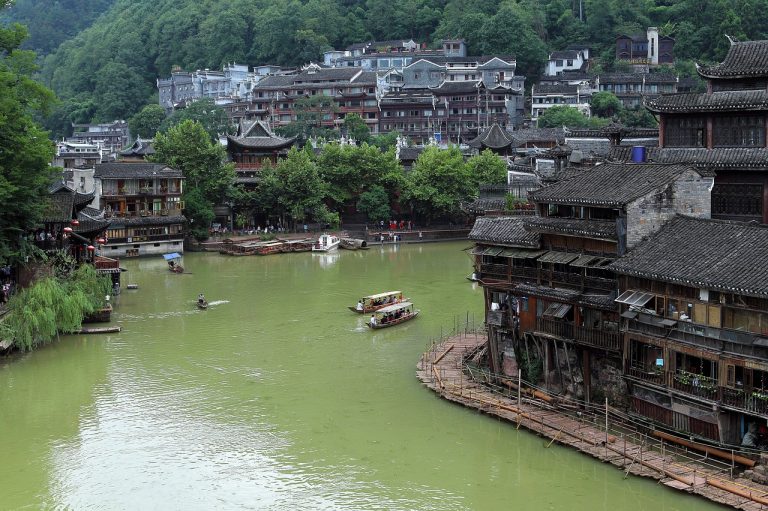 hunan, phoenix ancient town, tuojiang