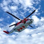 Photo Of Rescue Helicopter In Flight