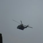 gray helicopter