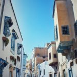 houses under blue sky