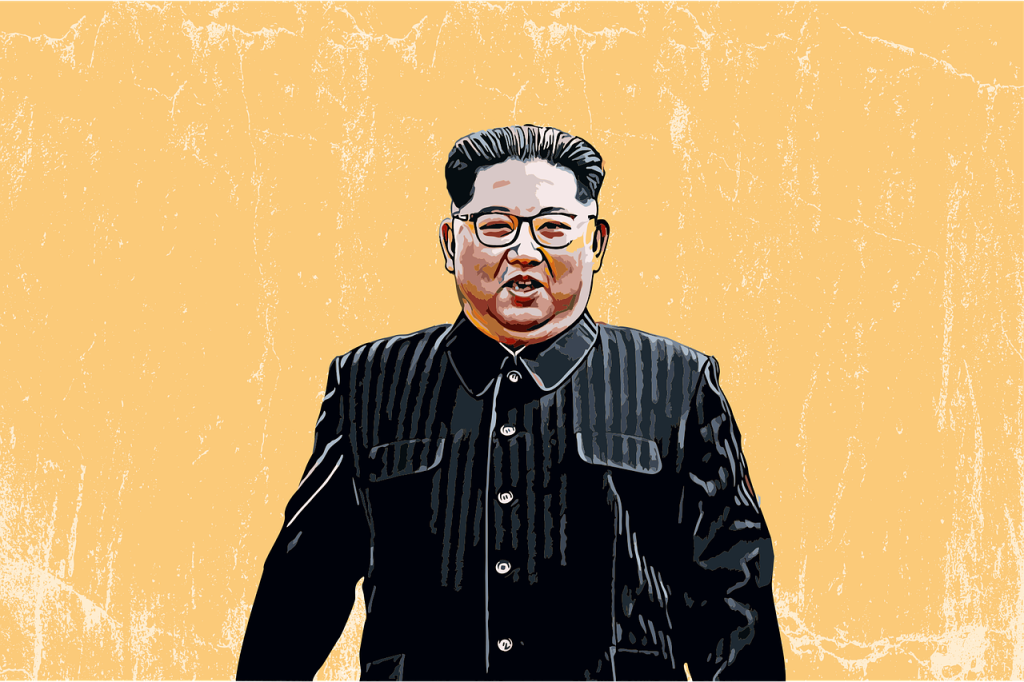 north korea, kim jong-un, portrait
