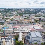 aerial view of city buildings during daytime