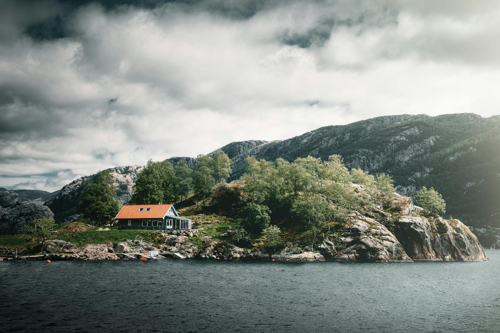 Houses On An Islet