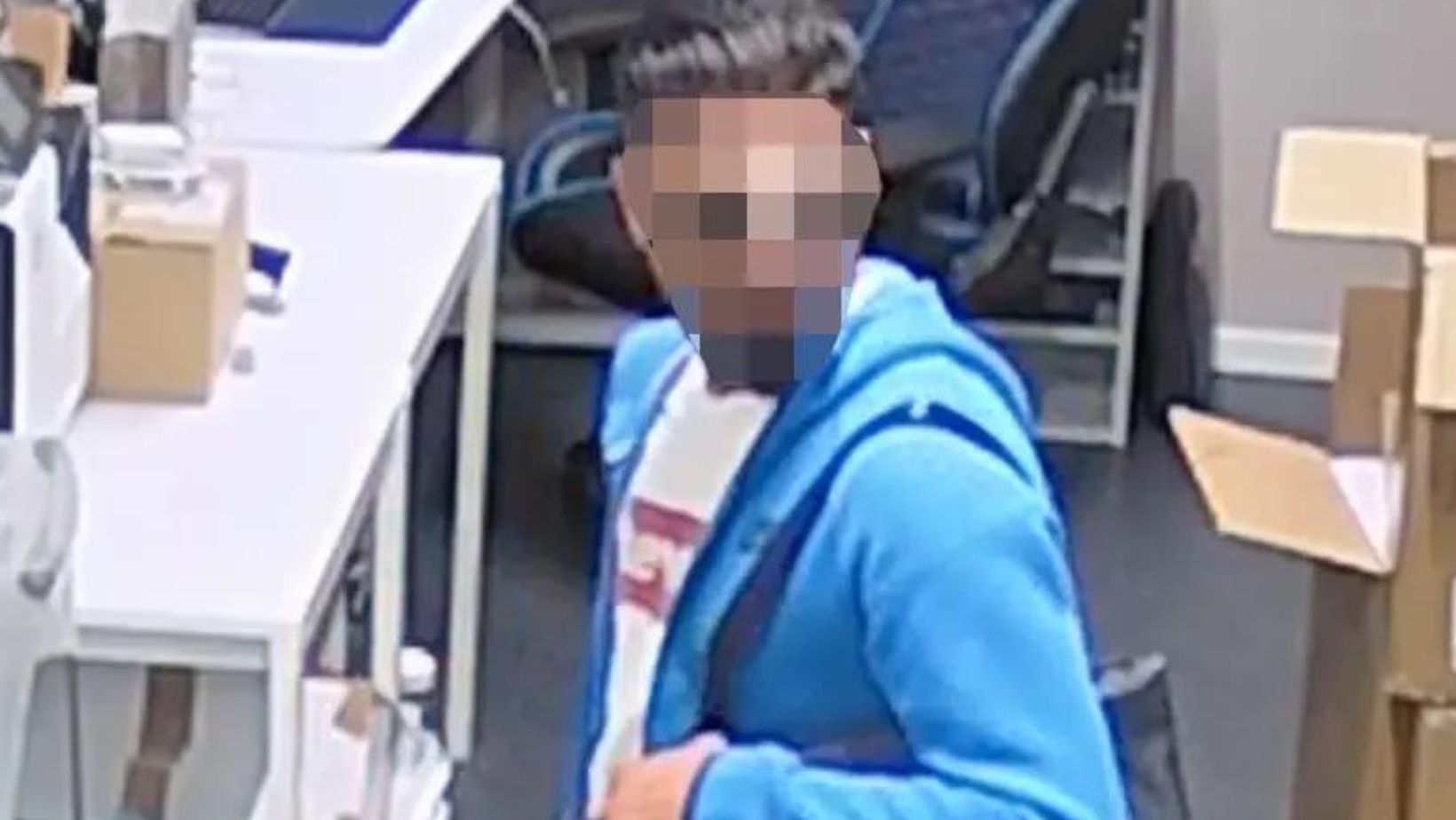 En tyv som er sladdet