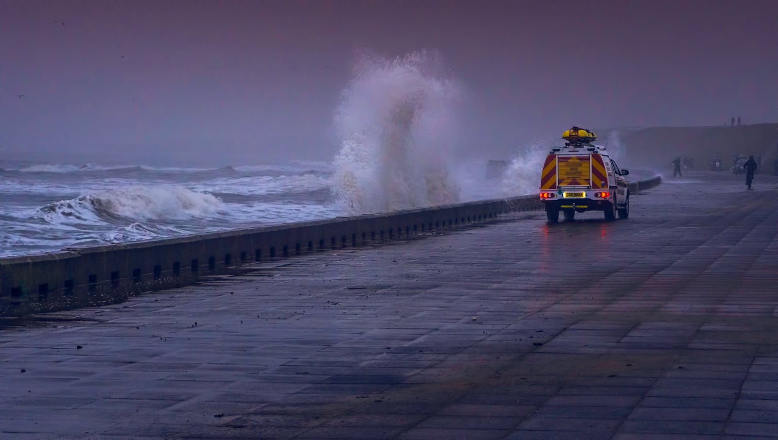 Vehicle Near Beach