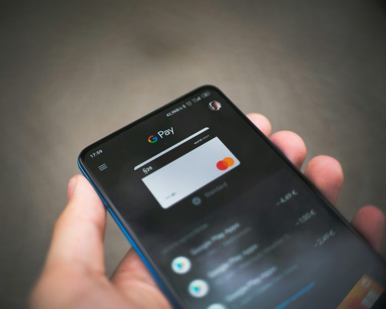 Google Play på telefon. Betaling