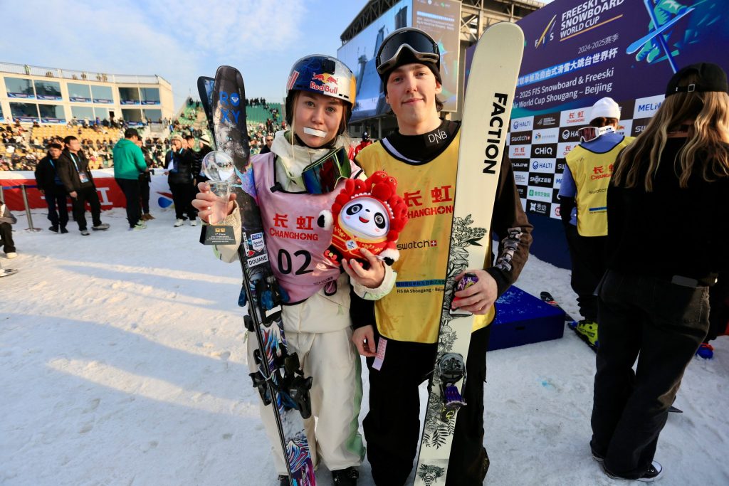 En av dem som vant under årets VM i ski