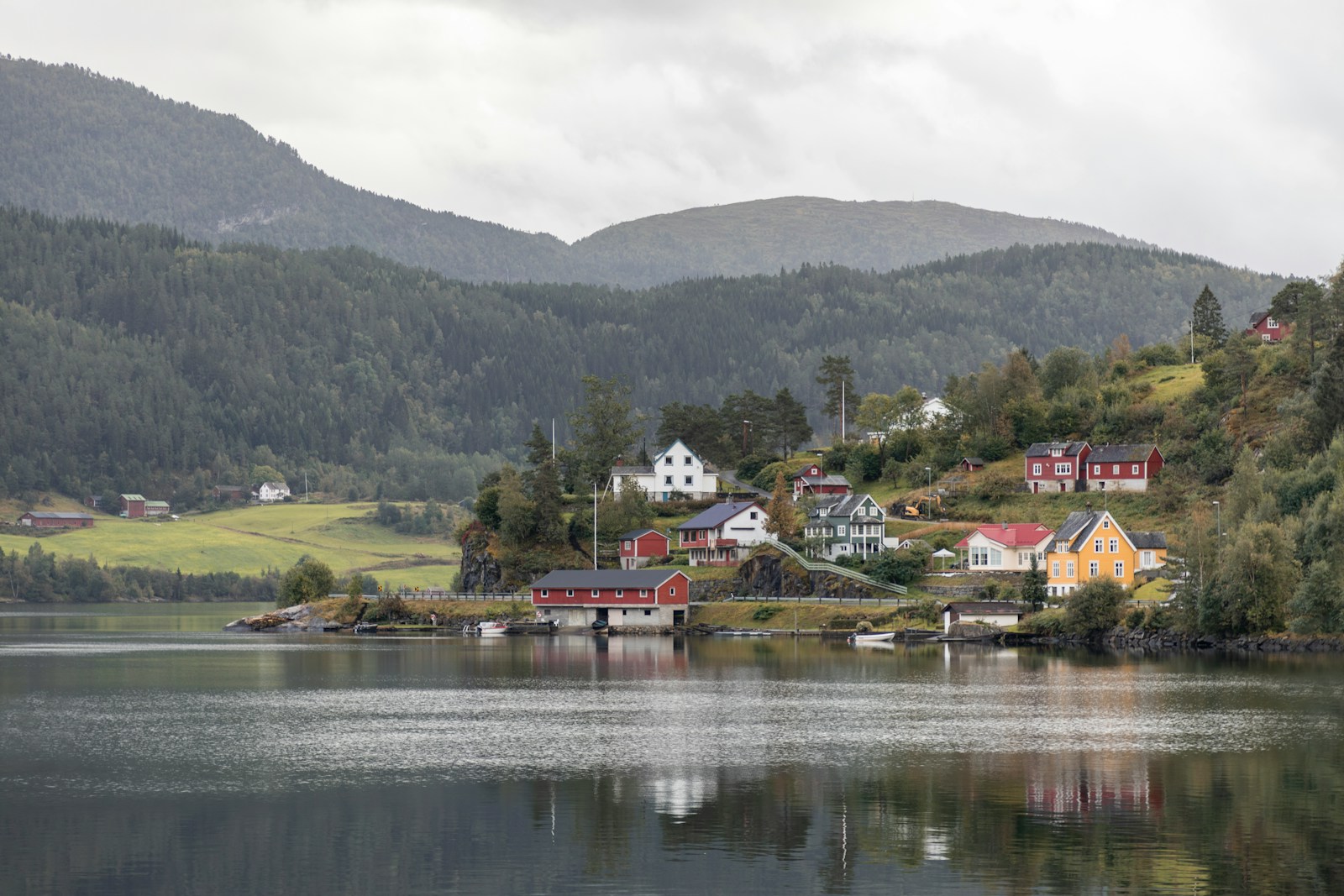 Flere hus i Norge