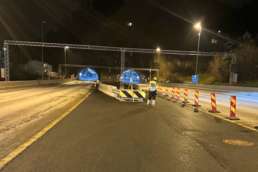 En vei som er mørkt og skummel
