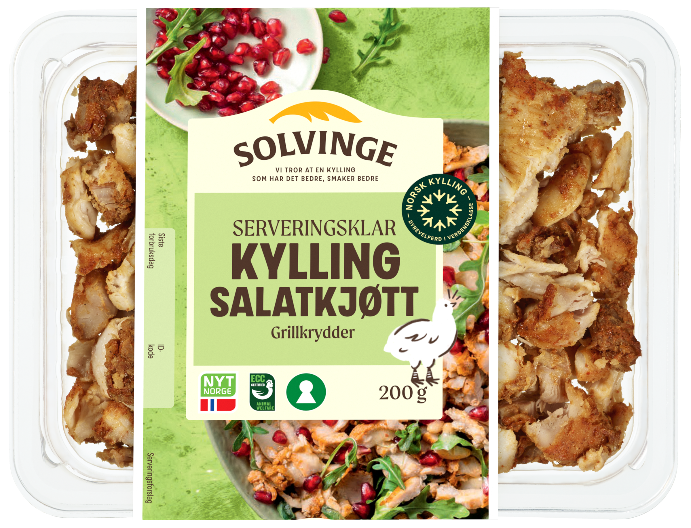 Kjøtt med ulike farger