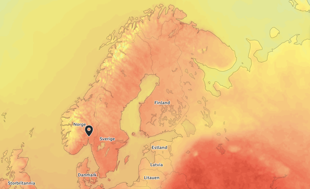 Veldig masse varmer og mange farger gul og orange
