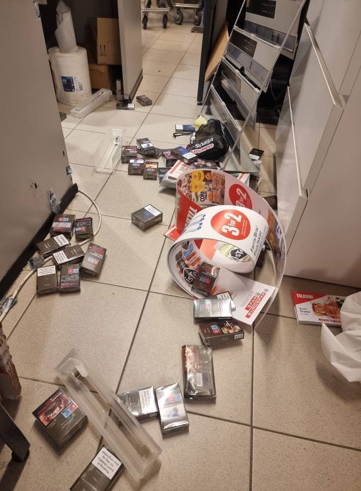 Mye som er stjålet fra Spar Holum