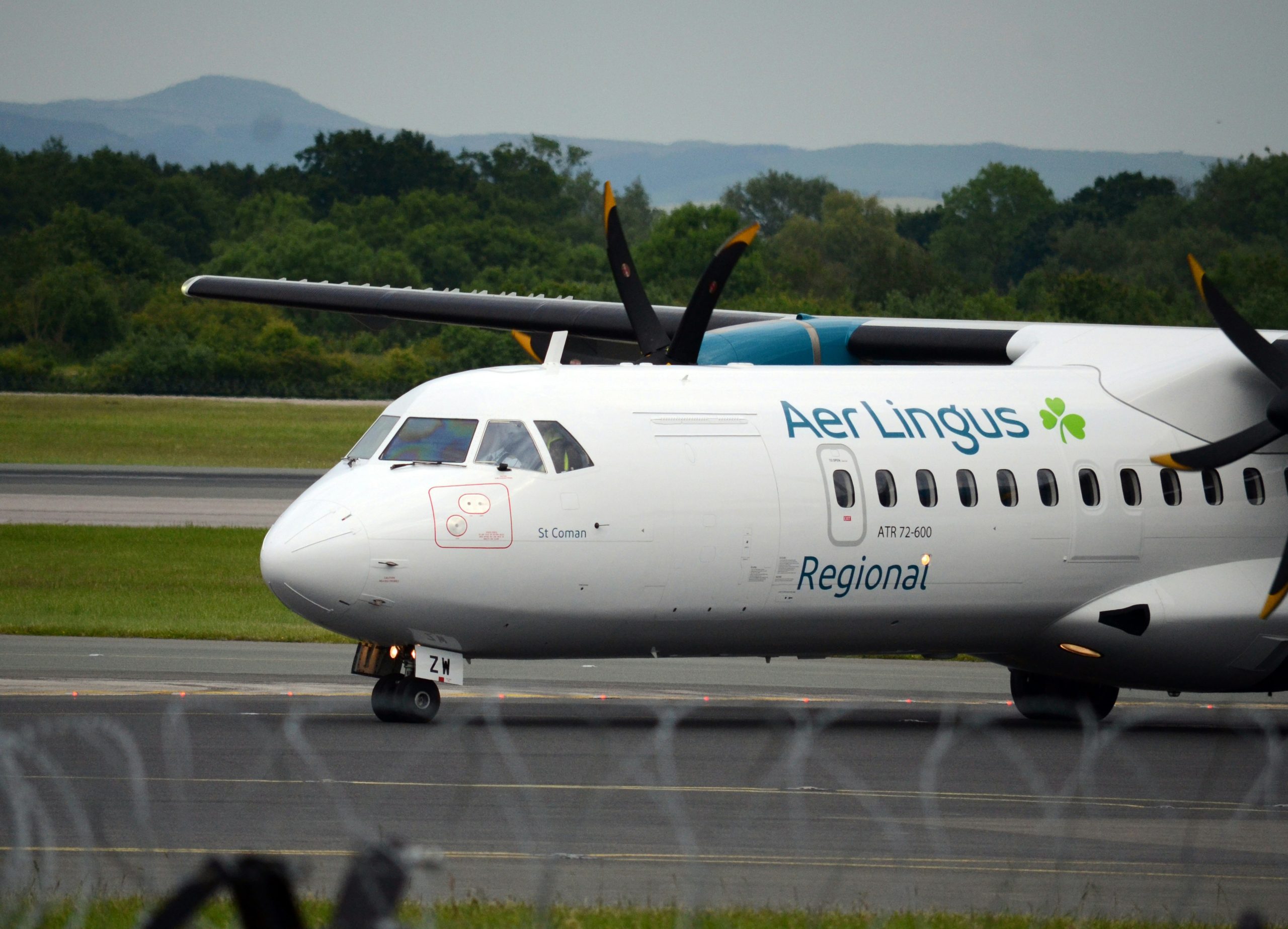 Flyet er fra Irland. Irsk flyselskap