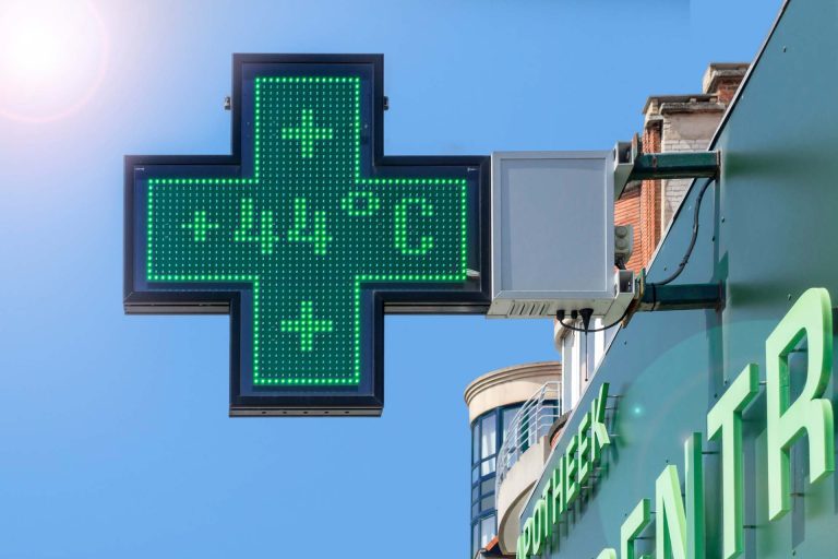 En temperaturmåler i Tyskland