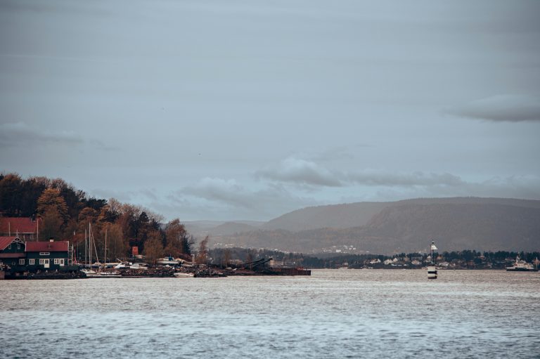 Oslofjorden med mye sjø
