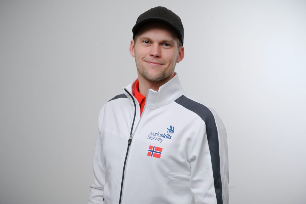 En mann som er glad