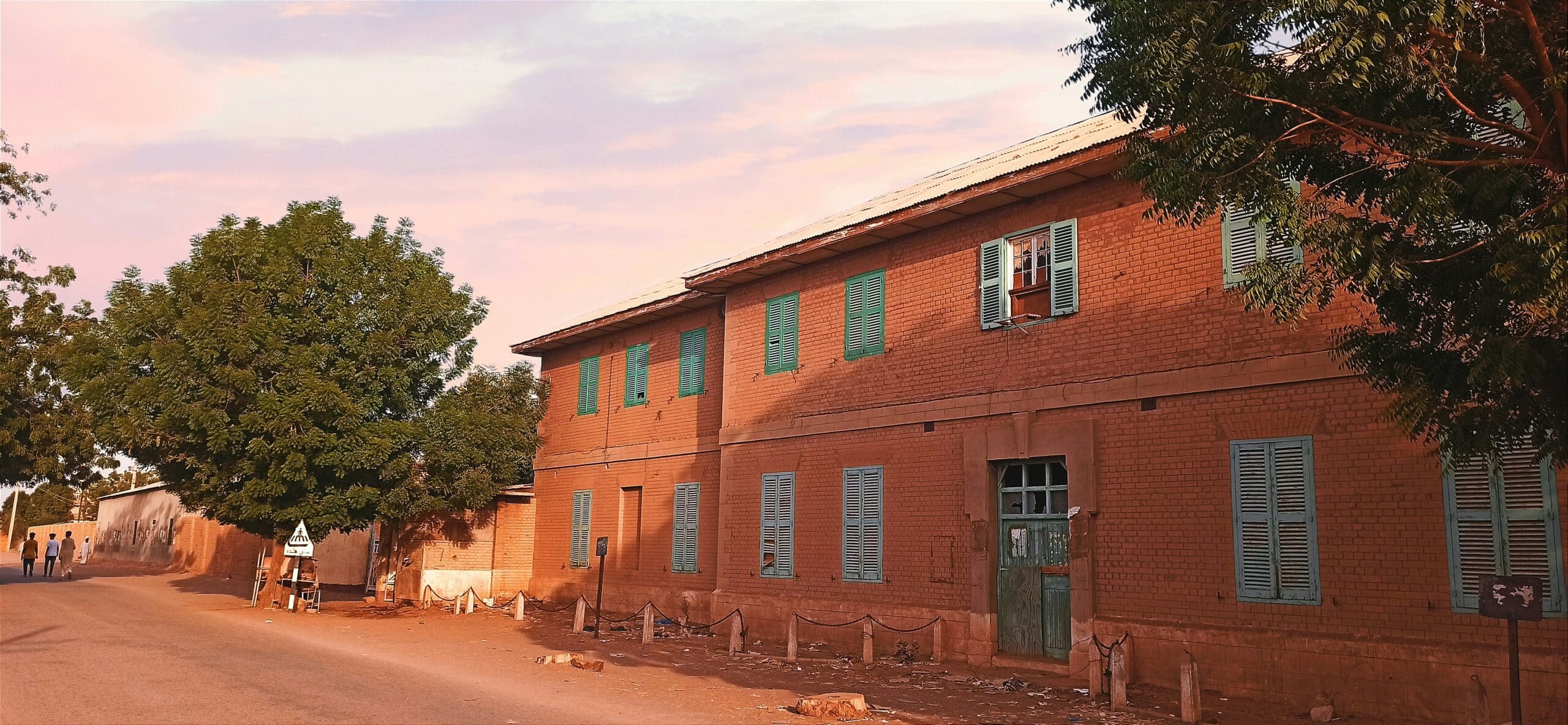 Et hus i Sudan