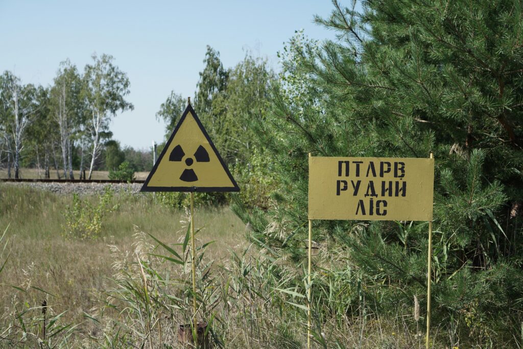 En plakat på russisk
