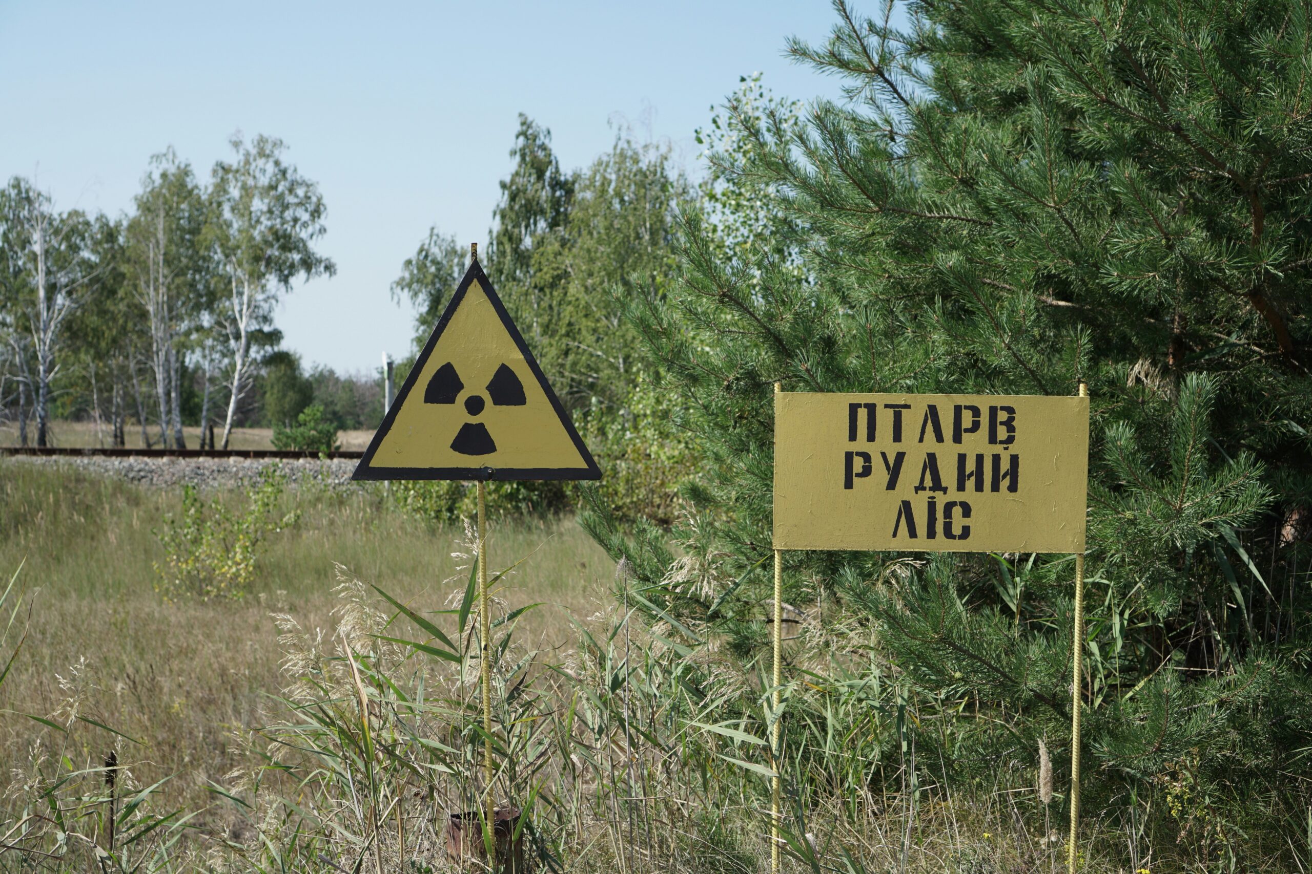 En plakat på russisk