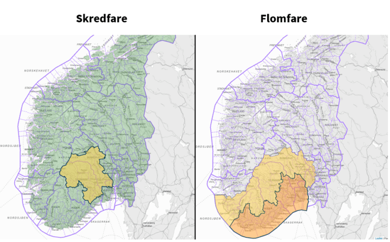 Øker flomvarsel
